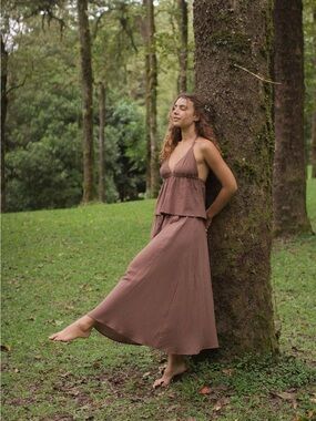 Indigo Luna Mokki skirt walnut, XS/S